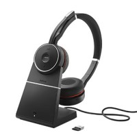 Jabra Evolve 75 UC Stereo Noise Cancelling and Charging Stand